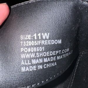 Black heeled women’s boots size11 w